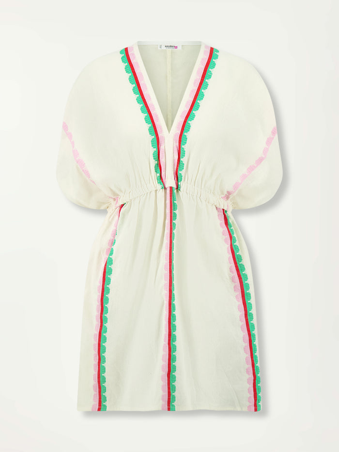 Lemlem ALEM | Plunge Dress Kibebi Fragaria