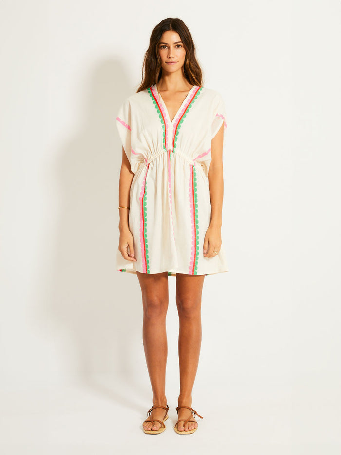 lemlem ALEM | Plunge Dress Kibebi Fragaria