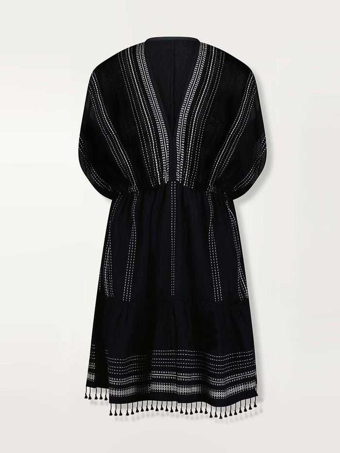 Lemlem ALEM | Plunge Dress Leliti Black