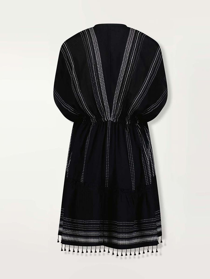 Lemlem ALEM | Plunge Dress Leliti Black