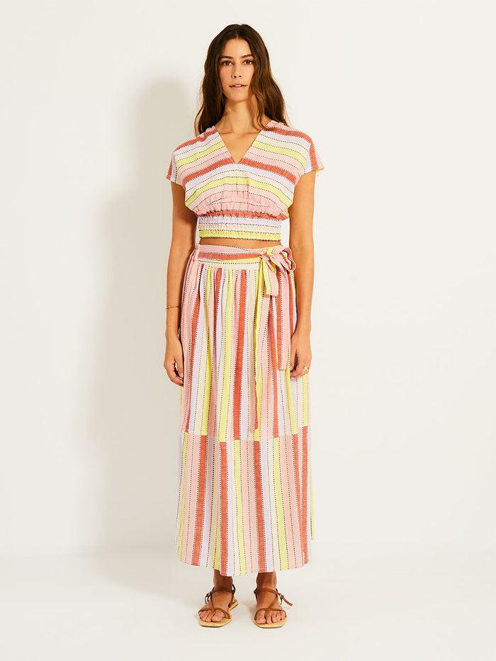 lemlem ALIA | Plunge Top Meskel Citron