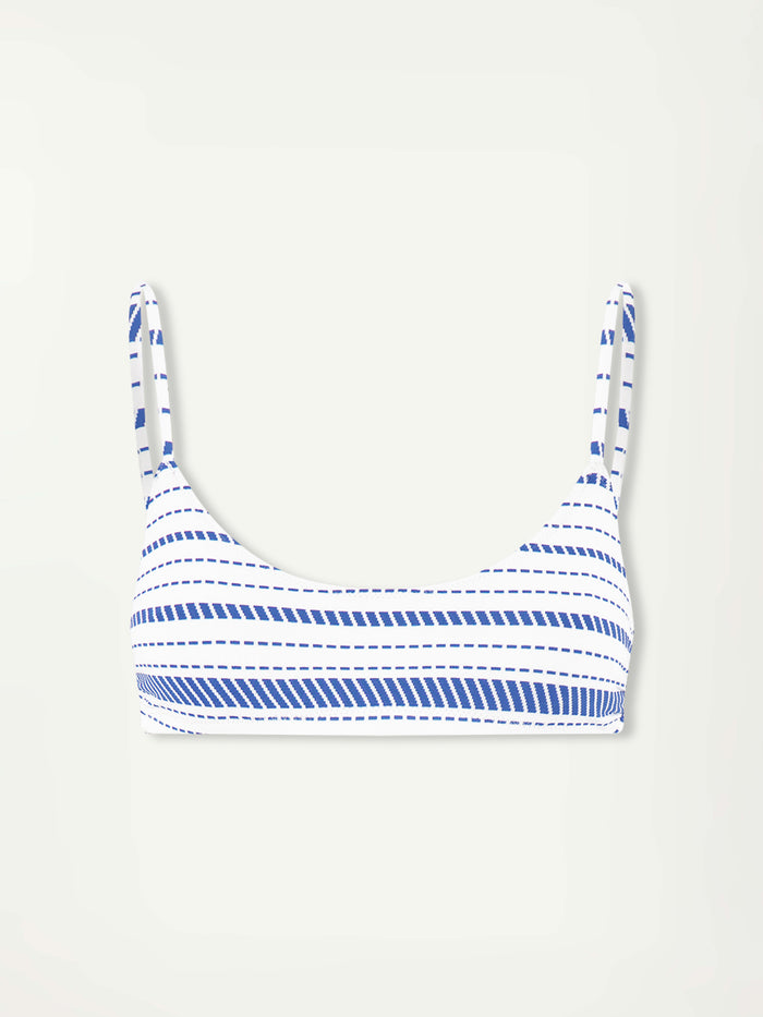 Lemlem ASHA | Scoop Top Tiki Azure