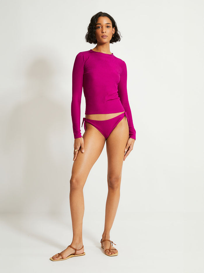 lemlem AZEB | Rash Guard Beri Magenta