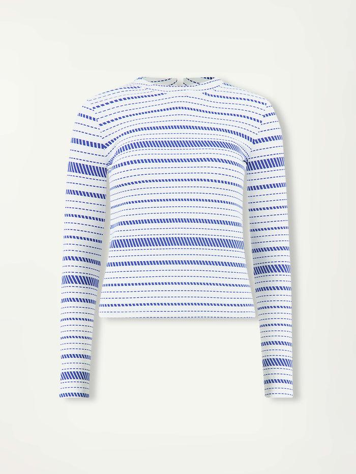 Lemlem AZEB | Rash Guard Tiki Azure