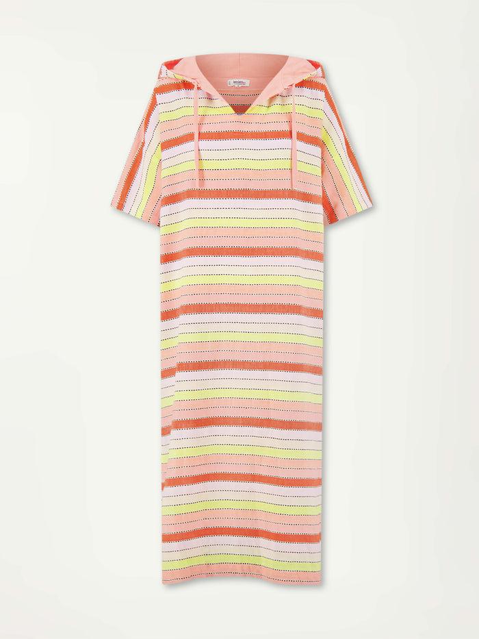 Lemlem BERITU | Hoodie Dress Meskel Citron