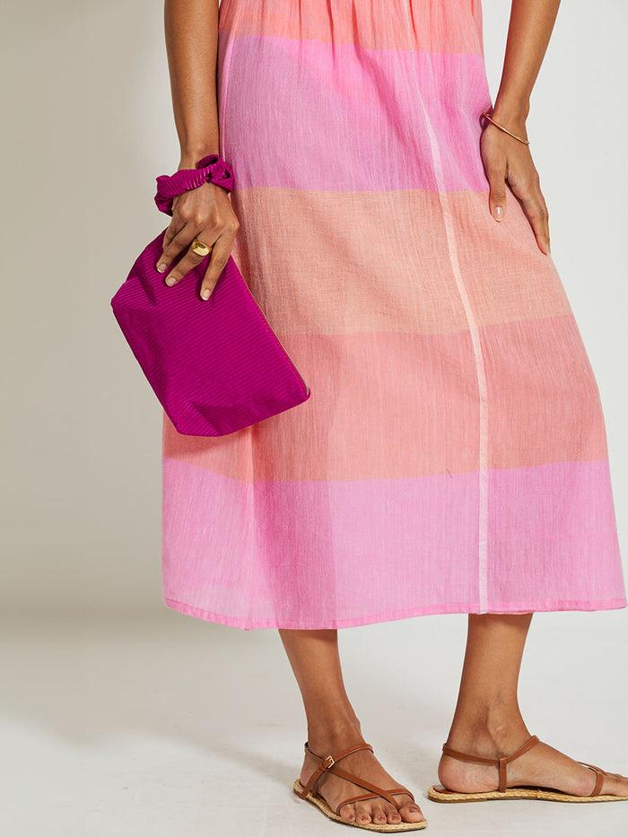 Lemlem CORA | Pouch Beri Magenta