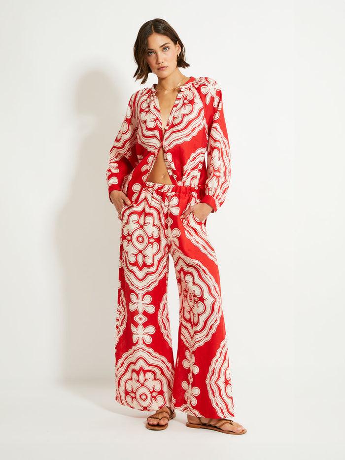 lemlem DESTA | Pants Niku Red