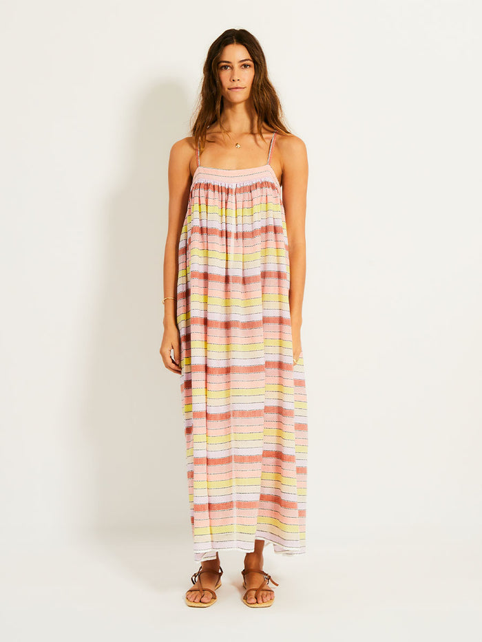 lemlem EDA | Slip Dress Meskel Citron