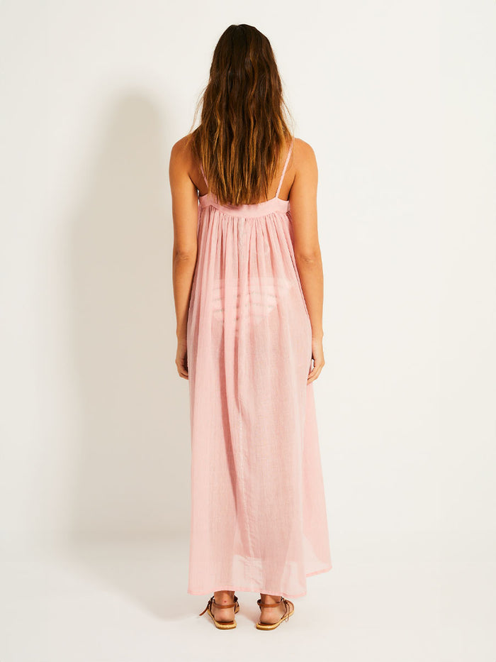 Lemlem EDA | Slip Dress Nefas Rose