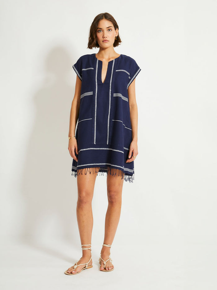 lemlem ELINA | Caftan Nunu Navy