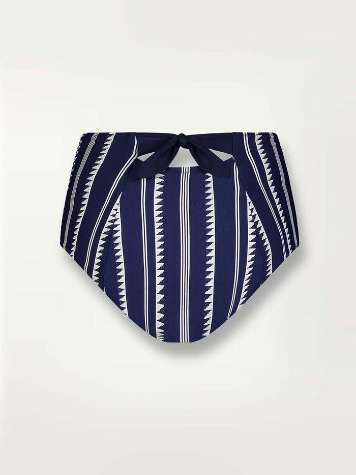 Lemlem ELSI | High Waist Bottom Nunu Navy