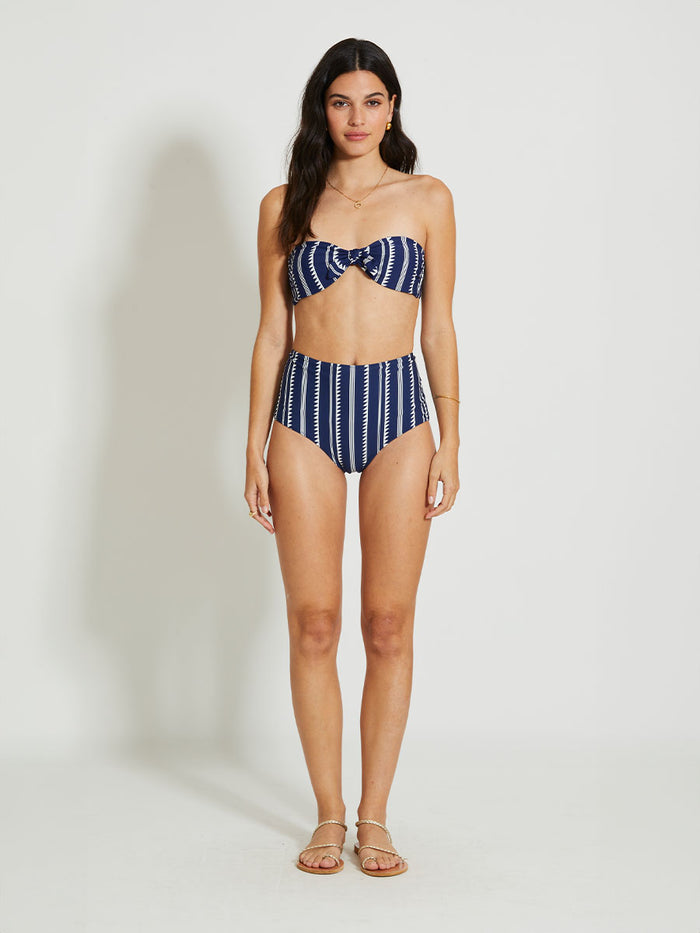 lemlem ELSI | High Waist Bottom Nunu Navy