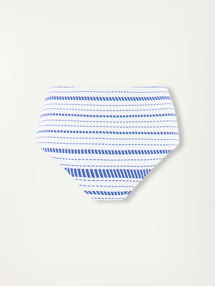 Lemlem ELSI | High Waist Bottom Tiki Azure