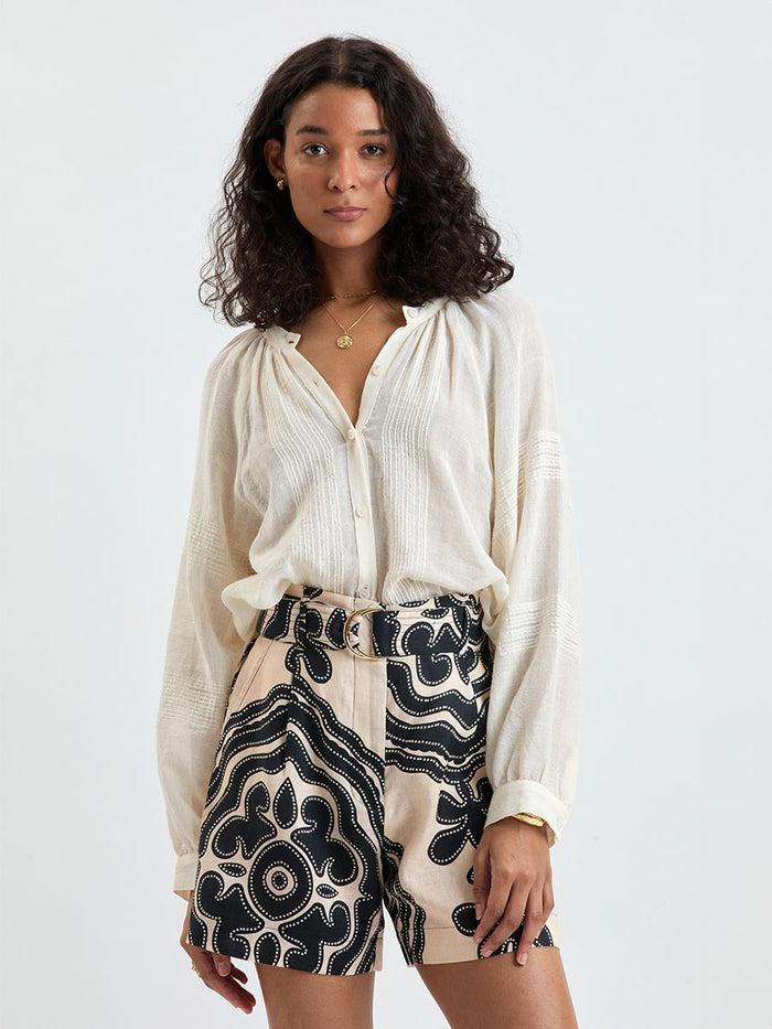 Lemlem FAIZAH | Shorts Niku Cream