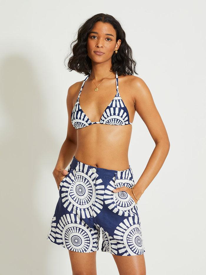 Lemlem FAIZAH | Shorts Zeina Navy