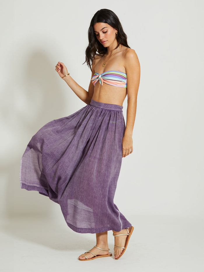 Lemlem FREYE | Skirt Nefas Plum