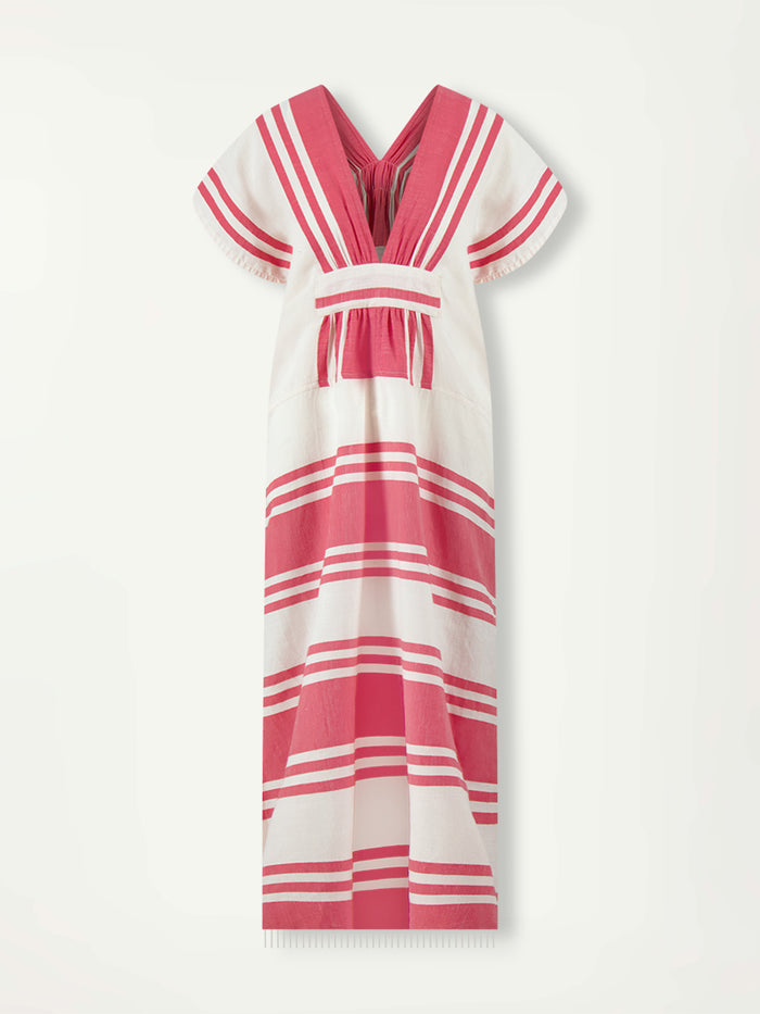 Lemlem GASIRA | V Neck Caftan Ayelu Fragaria