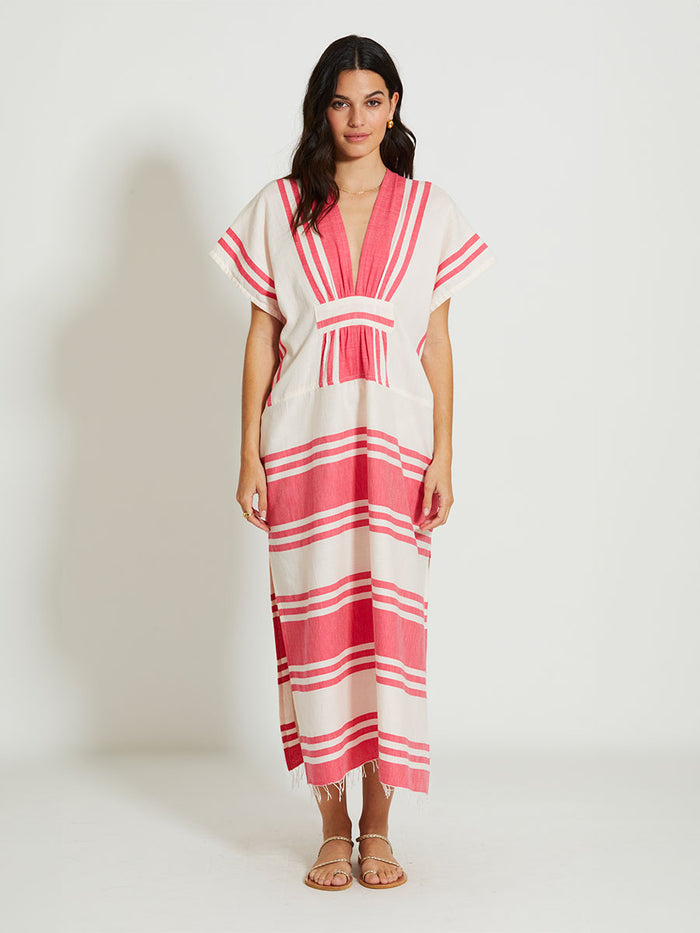 lemlem GASIRA | V Neck Caftan Ayelu Fragaria