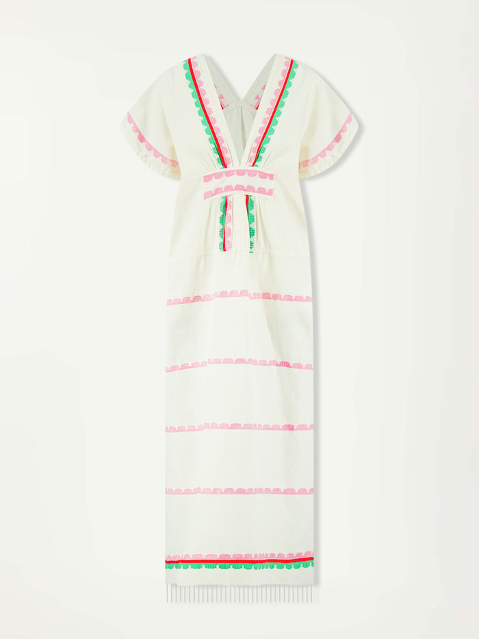 Lemlem GASIRA | V Neck Caftan Kibebi Fragaria