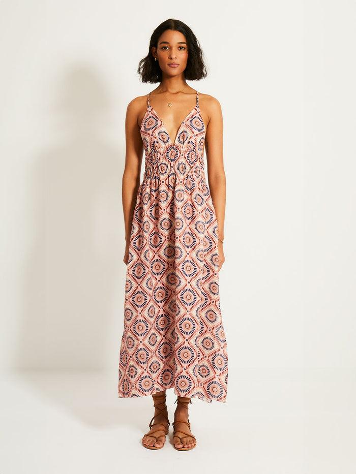 lemlem GETE | Triangle Dress Fozia Rose