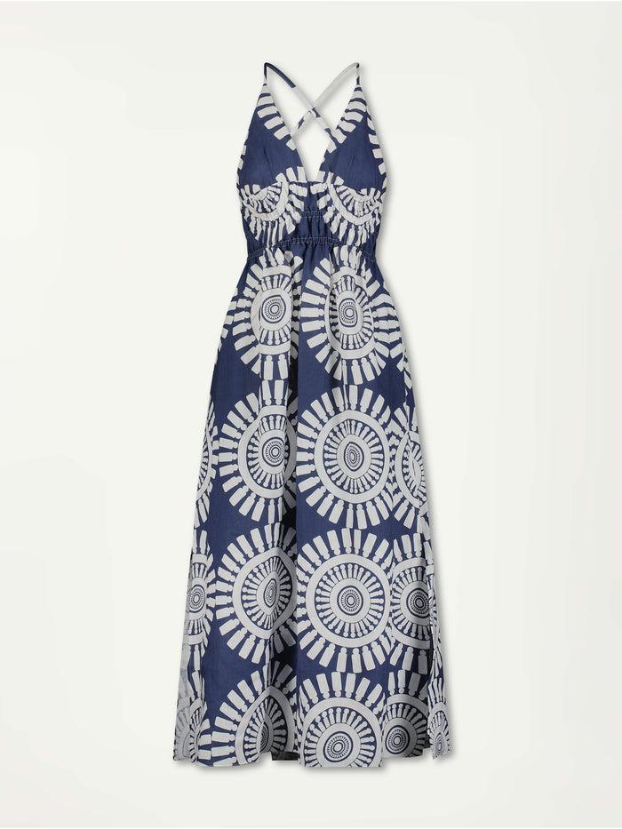 Lemlem GETE | Triangle Dress Zeina Navy
