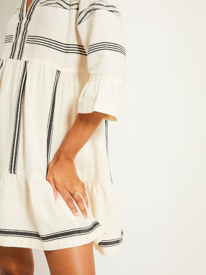 Lemlem HANNA | Flutter Dress Besela Vanilla