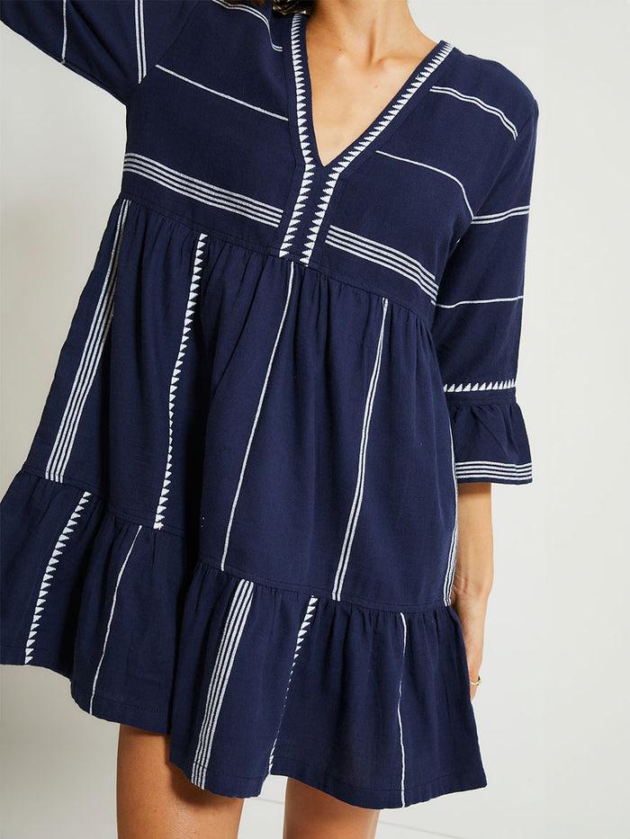 Lemlem HANNA | Flutter Dress Nunu Navy