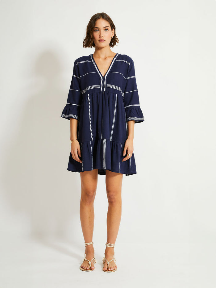 lemlem HANNA | Flutter Dress Nunu Navy