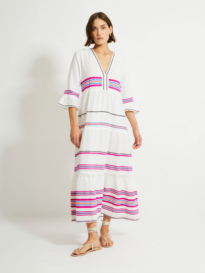 lemlem HAWI | Flutter Dress Zelele Orchid