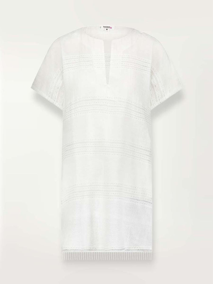 lemlem HAYAT | Tunic Dress Abira White