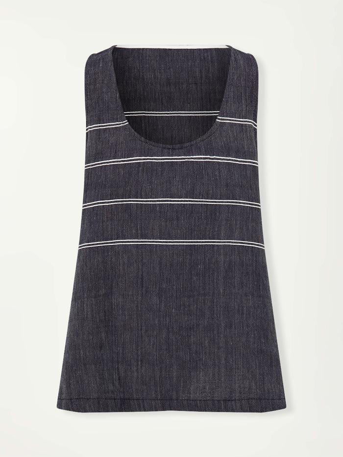 Lemlem KATI | Tank Top Mari Navy