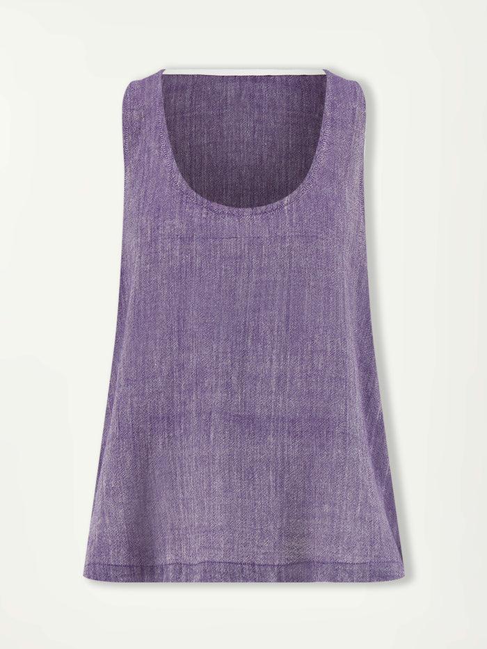 Lemlem KATI | Tank Top Nefas Plum