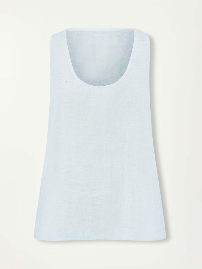 Lemlem KATI | Tank Top Nefas Sky