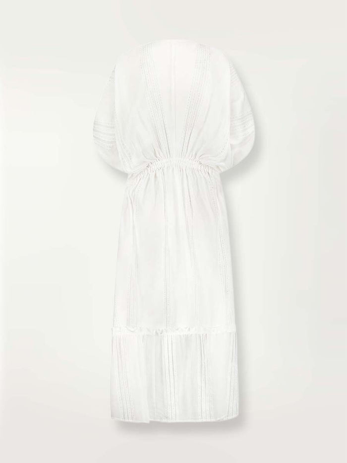 Lemlem LEILA | Plunge Dress Abira White