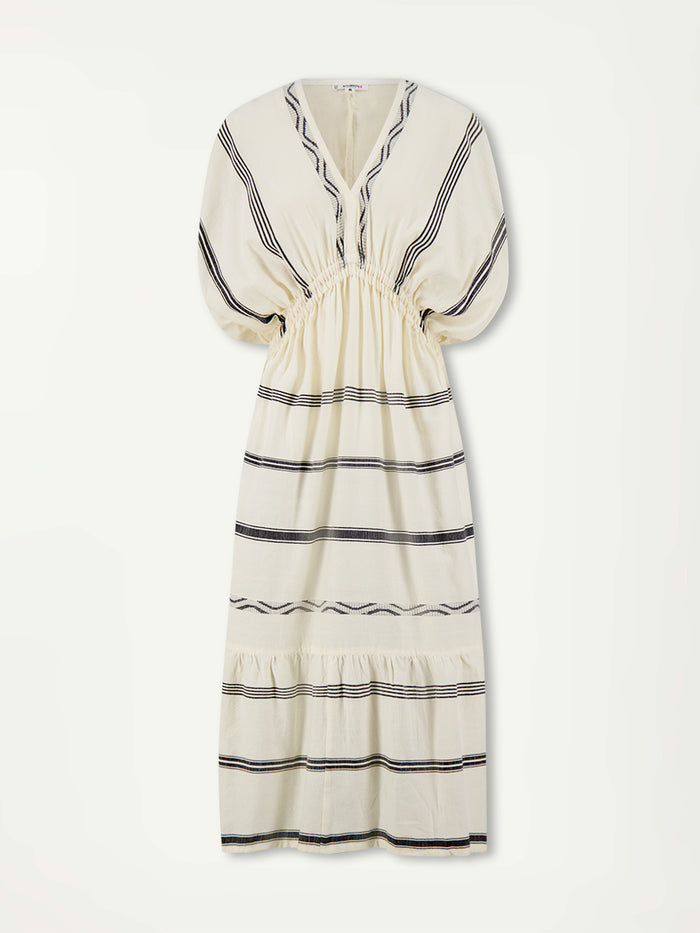 Lemlem LEILA | Plunge Dress Besela Vanilla