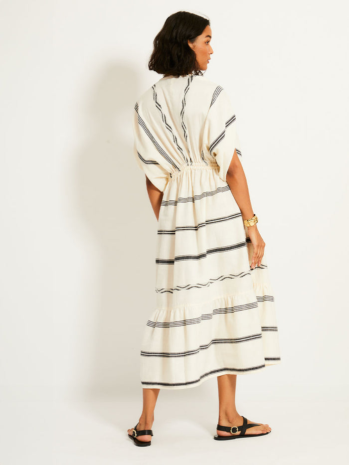 Lemlem LEILA | Plunge Dress Besela Vanilla