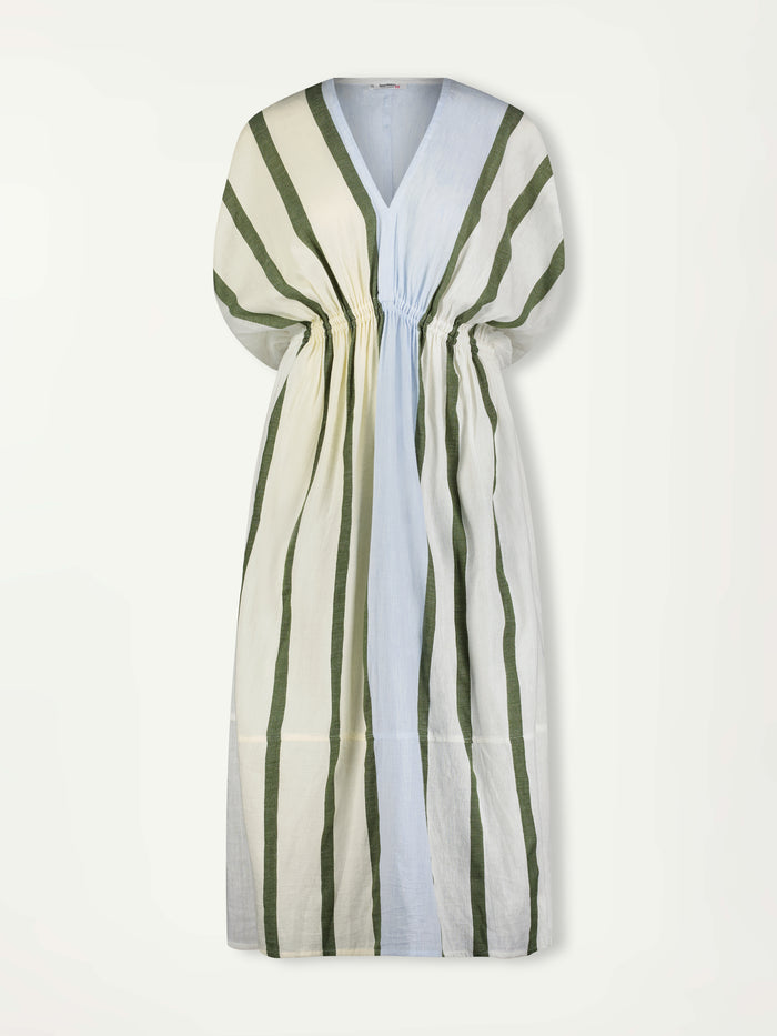 Lemlem LEILA | Plunge Dress Entoto Sage