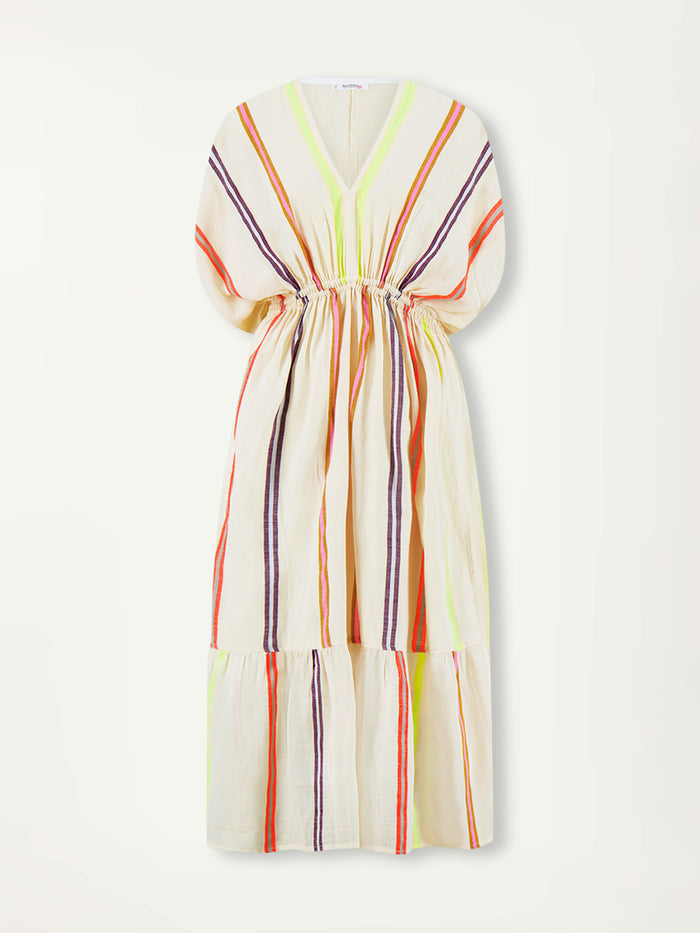 Lemlem LEILA | Plunge Dress Niyoni Freesia