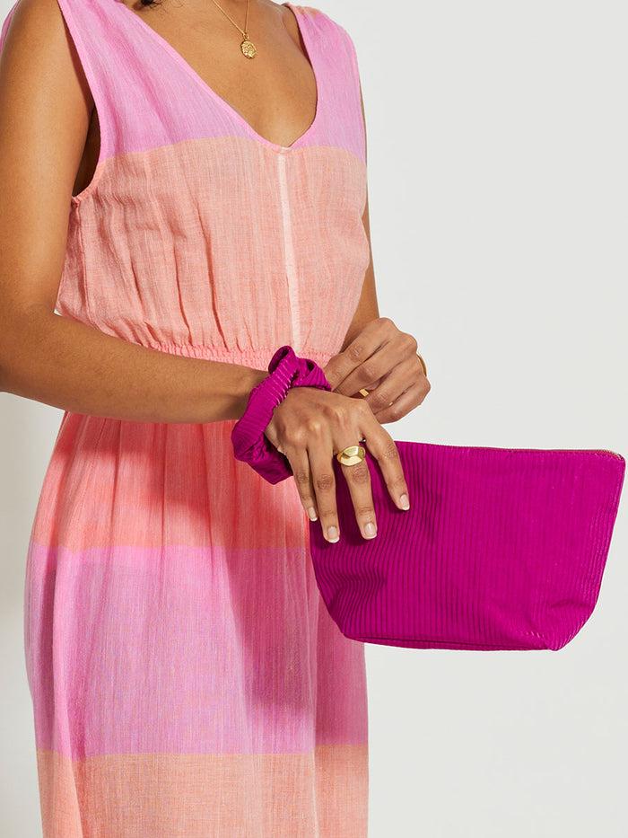 Lemlem LISHAN | Scrunchie Beri Magenta