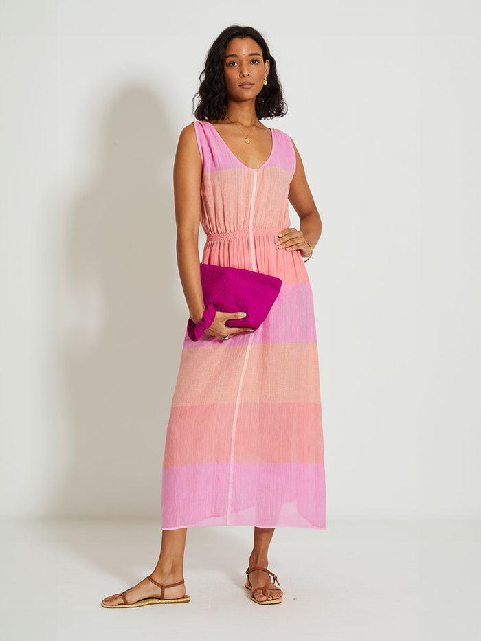 lemlem LISHAN | Scrunchie Beri Magenta