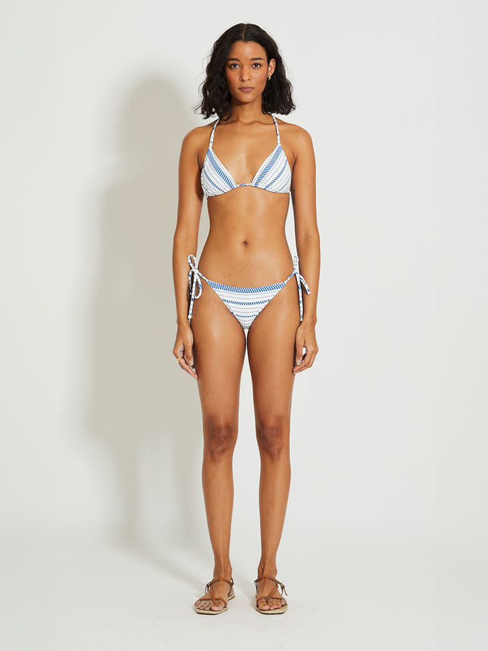 lemlem MALIA | Triangle Top Tiki Azure