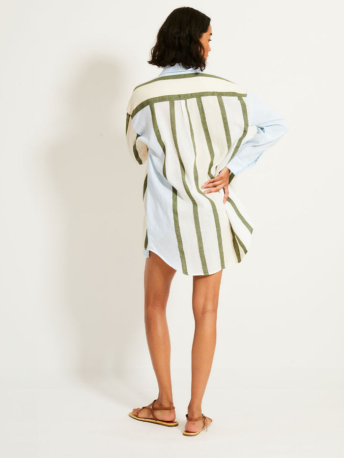 Lemlem MARIAM | Shirt Dress Entoto Sage