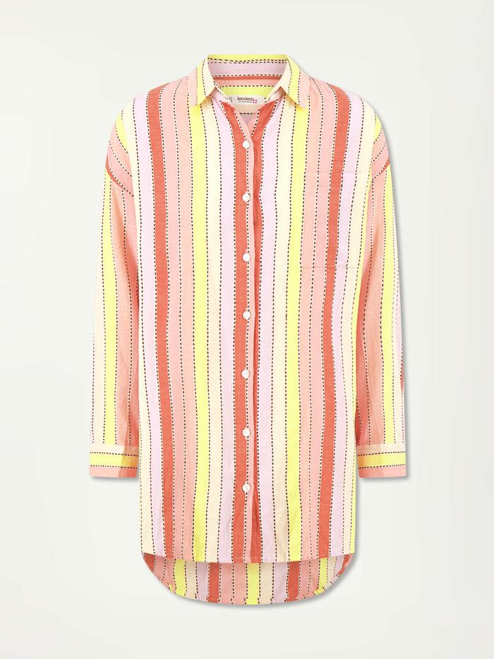 Lemlem MARIAM | Shirt Dress Meskel Citron