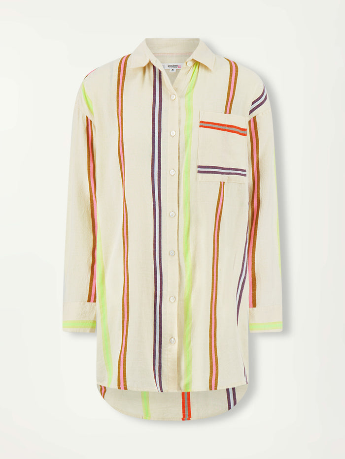 Lemlem MARIAM | Shirt Dress Niyoni Freesia