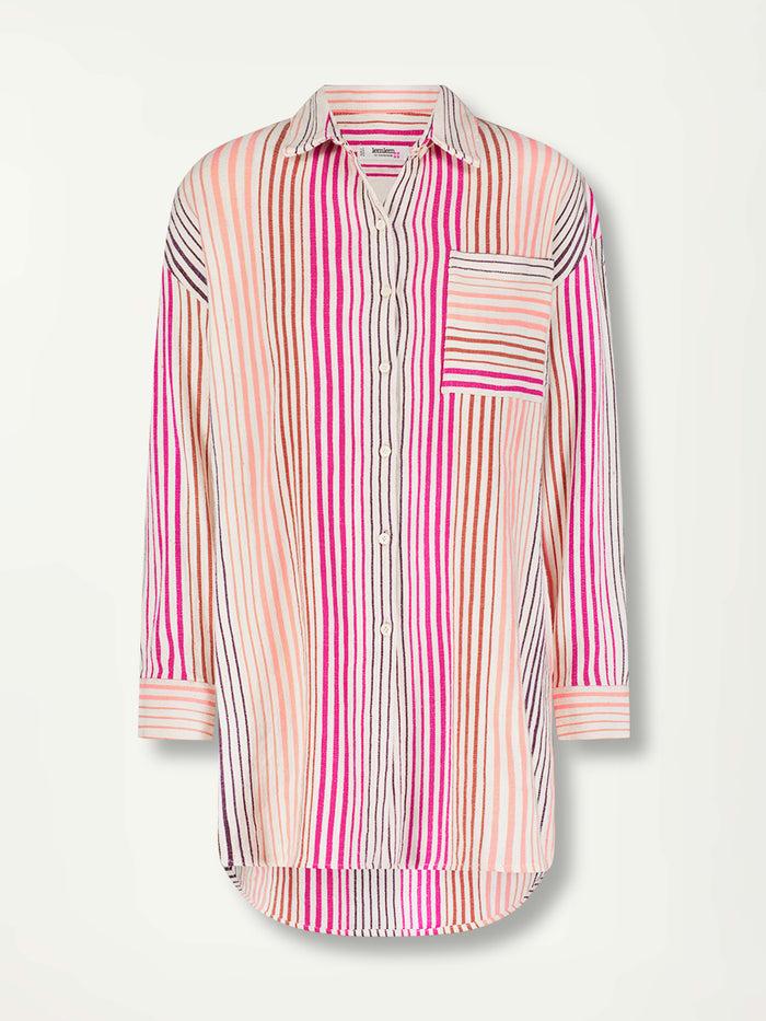 Lemlem MARIAM | Shirt Enjori Plum