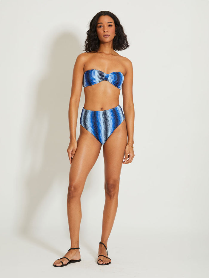 lemlem MENEN | High Leg Bottom Feven Blue