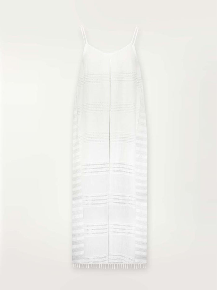 Lemlem NIA | Slip Dress Abira White
