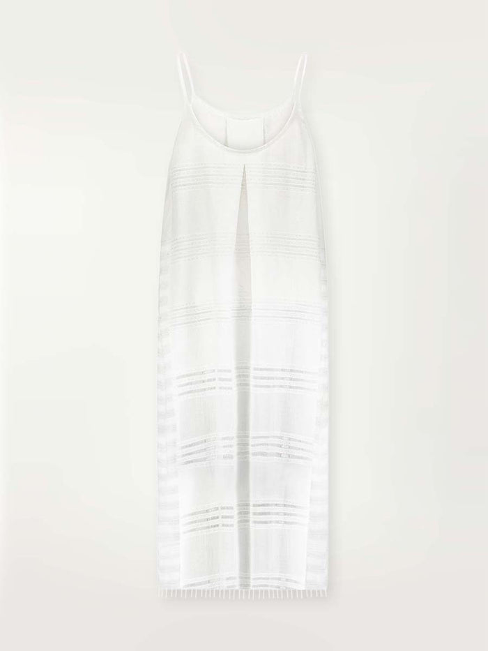 Lemlem NIA | Slip Dress Abira White