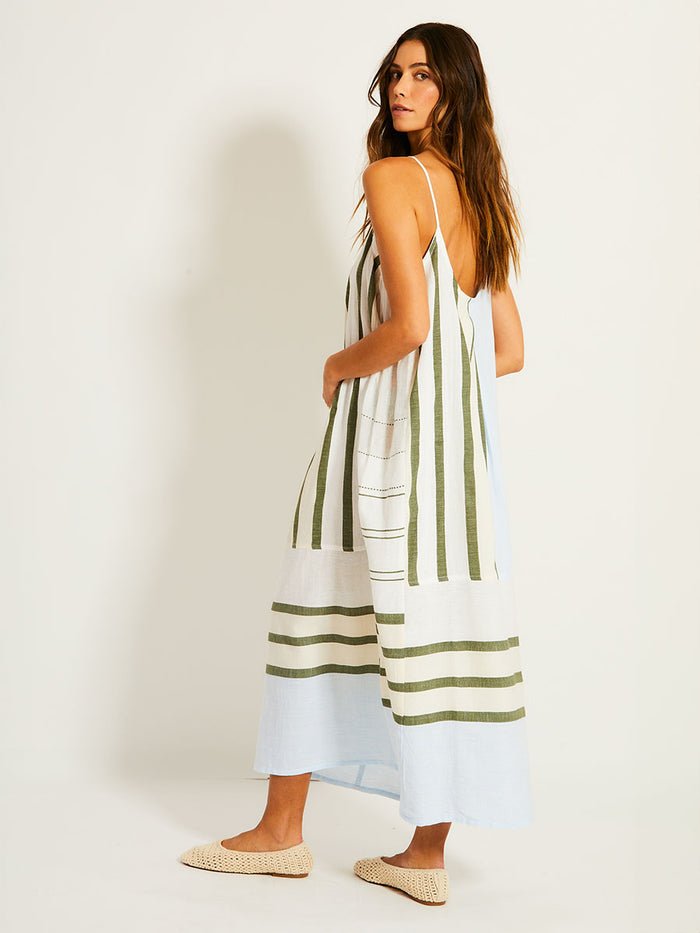 Lemlem NIA | Slip Dress Entoto Sage