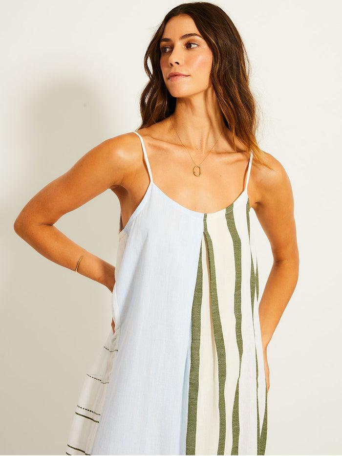 Lemlem NIA | Slip Dress Entoto Sage